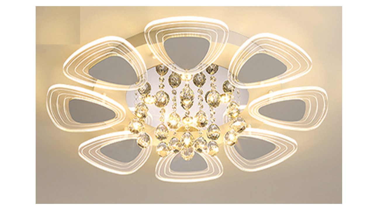 Modern Ceiling Panel Light(1) Size: D800xH150mm