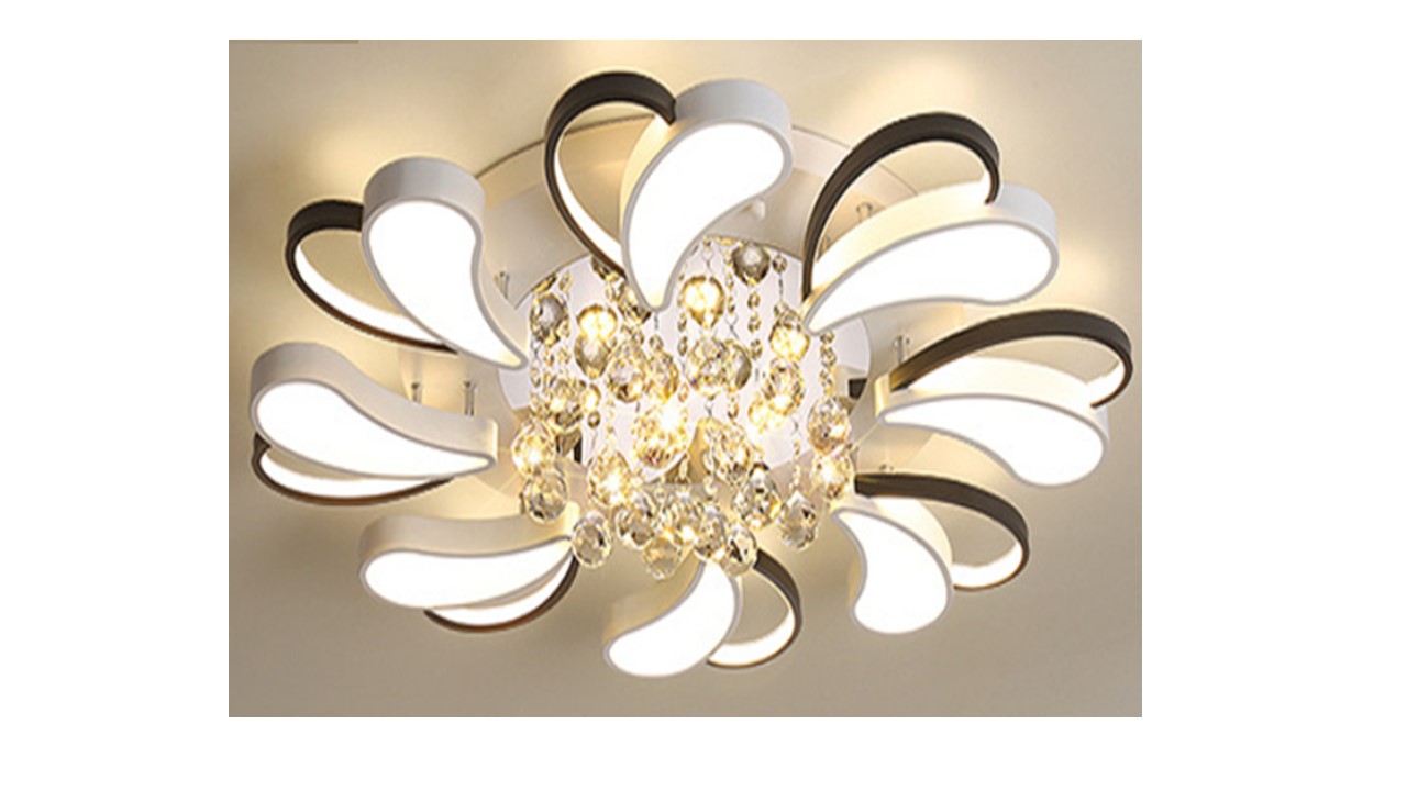 Modern Ceiling Panel Light(4) Size: D800xH150mm