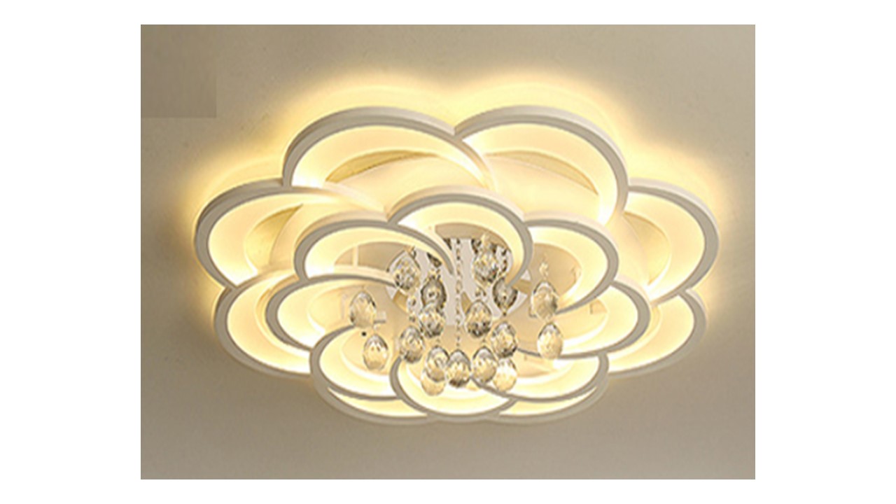 Modern Ceiling Panel Light(8) Size: D=800mm, H=150mm