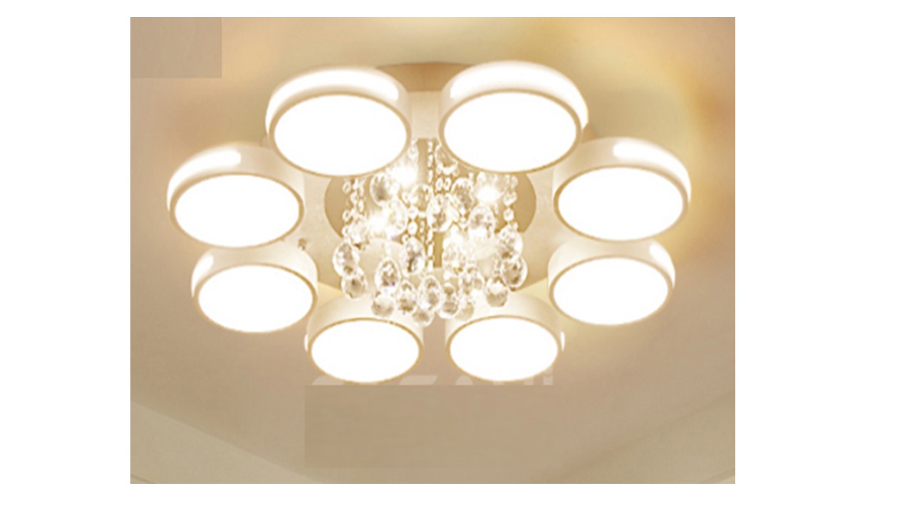 Modern Ceiling Panel Light(14) Size: D80cm